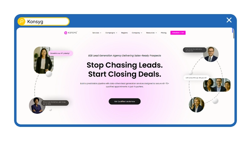 Lead Generation Agency Singapore professional interface dashboard showcasing AI-driven demand generation platform